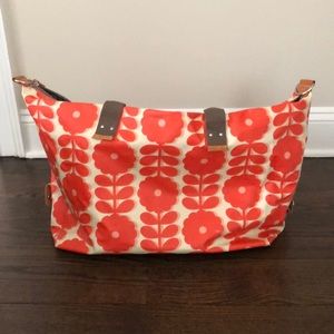 Orla Kiely Flower Overnight Bag